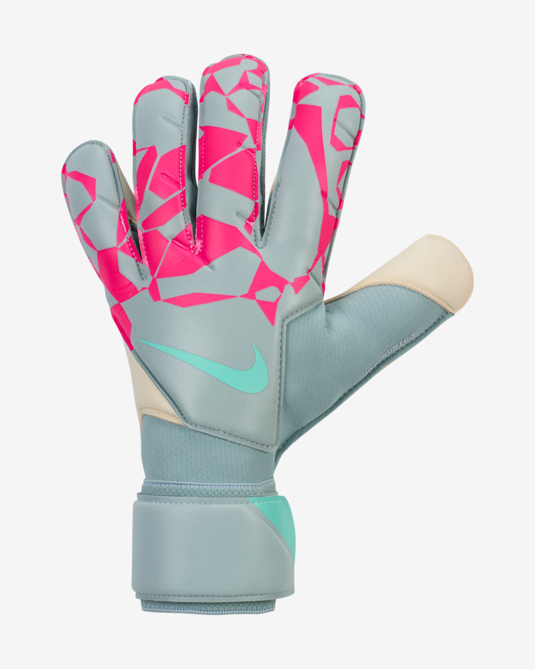 Guantes de fútbol Nike Vapor Grip3 Goalkeeper - Cubo océano/Avalancha rosa/Verde aurora