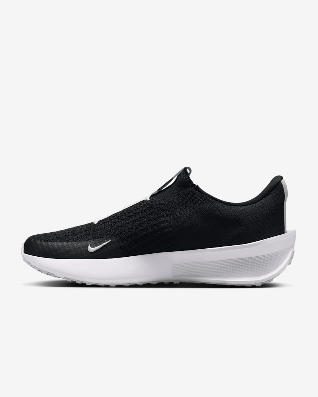 Nike Interact Run EasyOn Women's Road Running Shoes - Black/Black/White