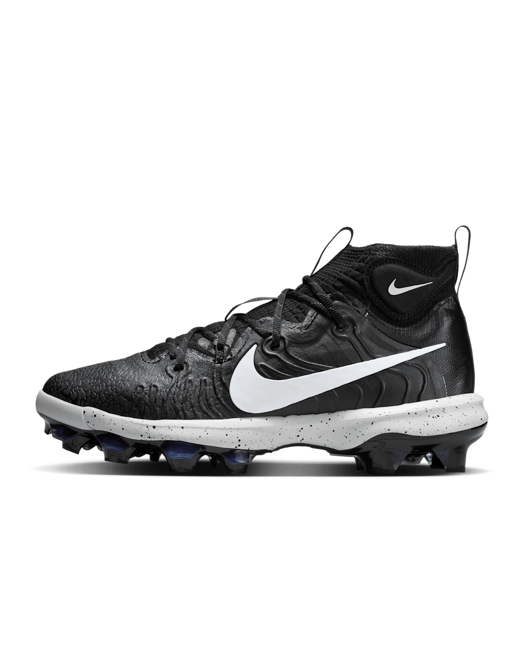 Tacos de béisbol para hombre Nike Alpha Huarache NXT MCS - Negro/Gris humo oscuro/Blanco