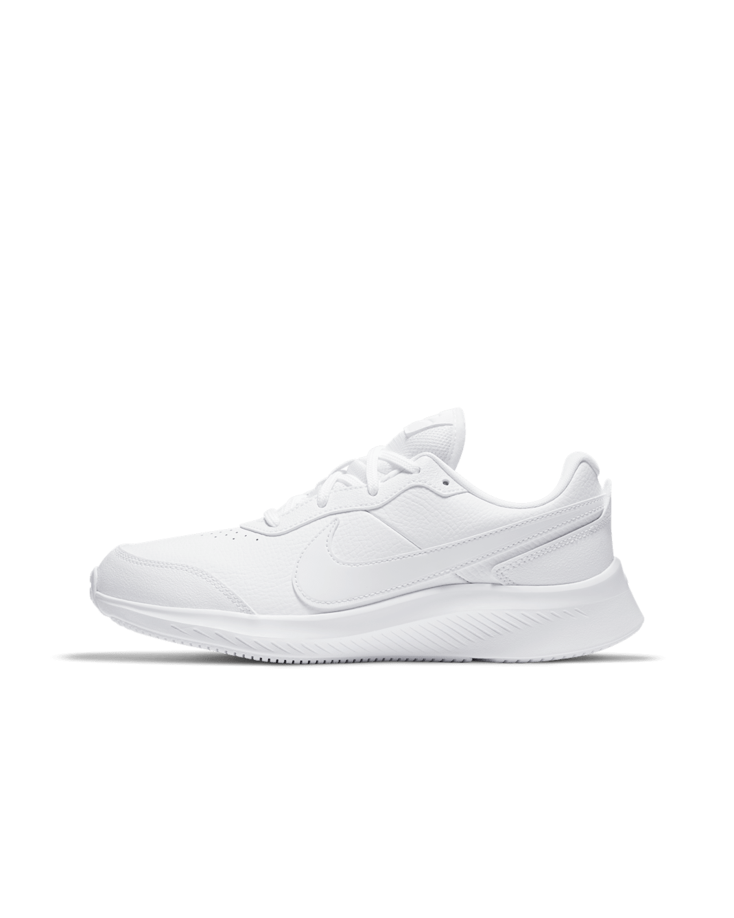 Nike Varsity 大童路跑鞋 - 白色/白色/白色