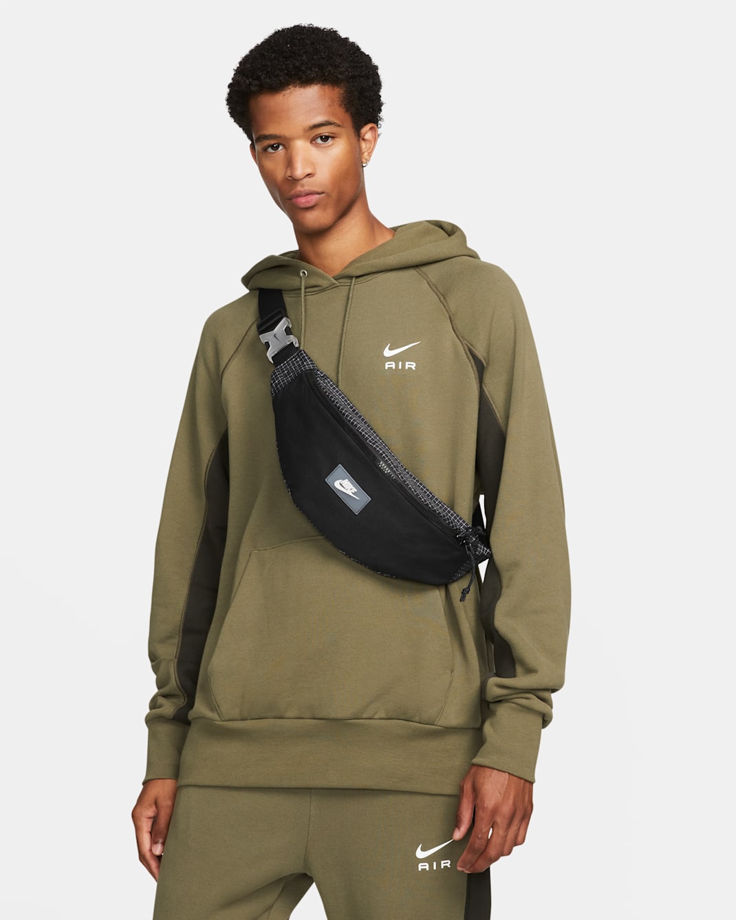 Nike Sportswear Heritage Hip Pack (3L) - Black/Anthracite/White