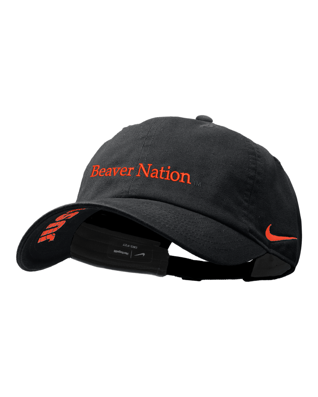 Oregon State Nike College Cap - Black