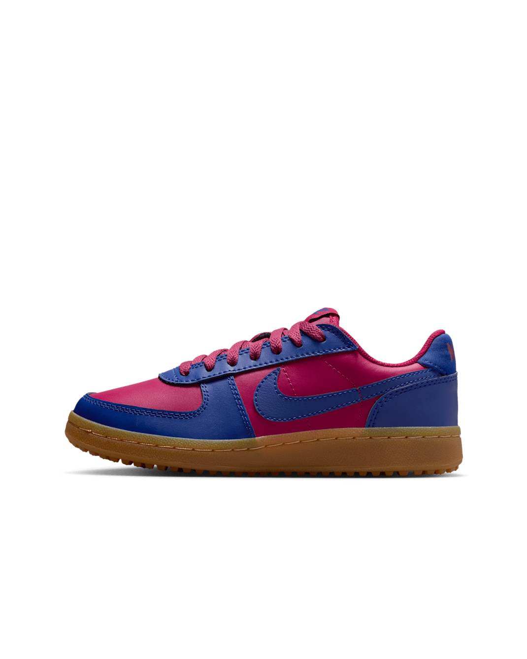 Nike Field General Big Kids' Shoes - Noble Red/Gum Light Brown/Deep Royal Blue