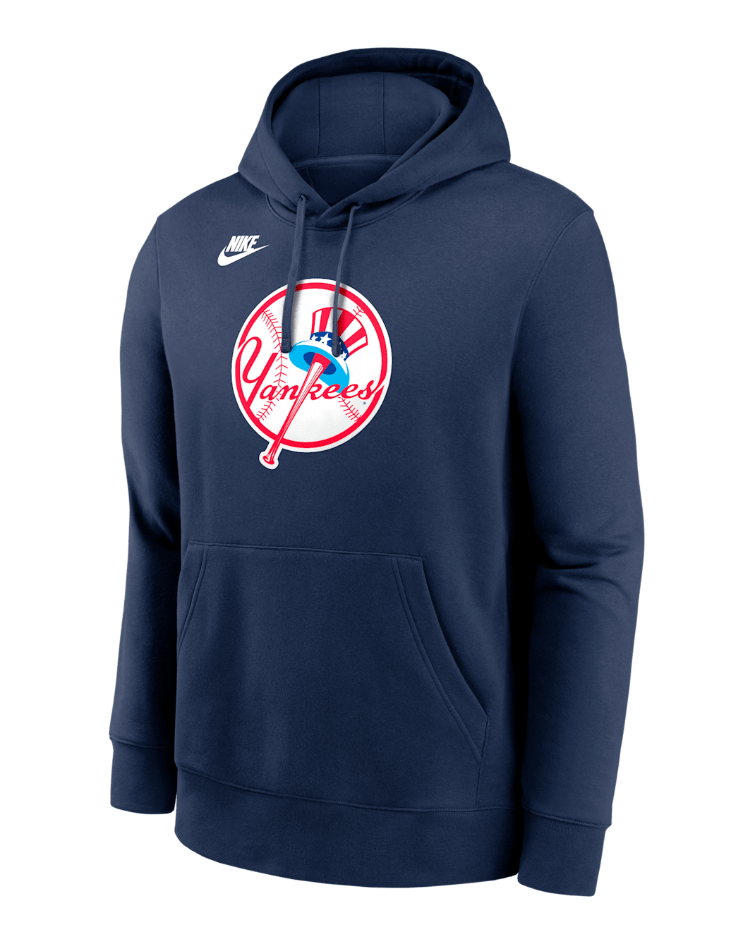 New York Yankees Cooperstown Logo Club Men's Nike MLB Pullover Hoodie - Navy