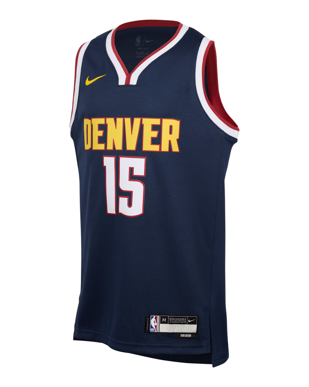 Φανέλα Nike NBA Swingman Nikola Jokić Ντένβερ Νάγκετς 2024/25 Icon Edition για μεγάλα παιδιά - College Navy