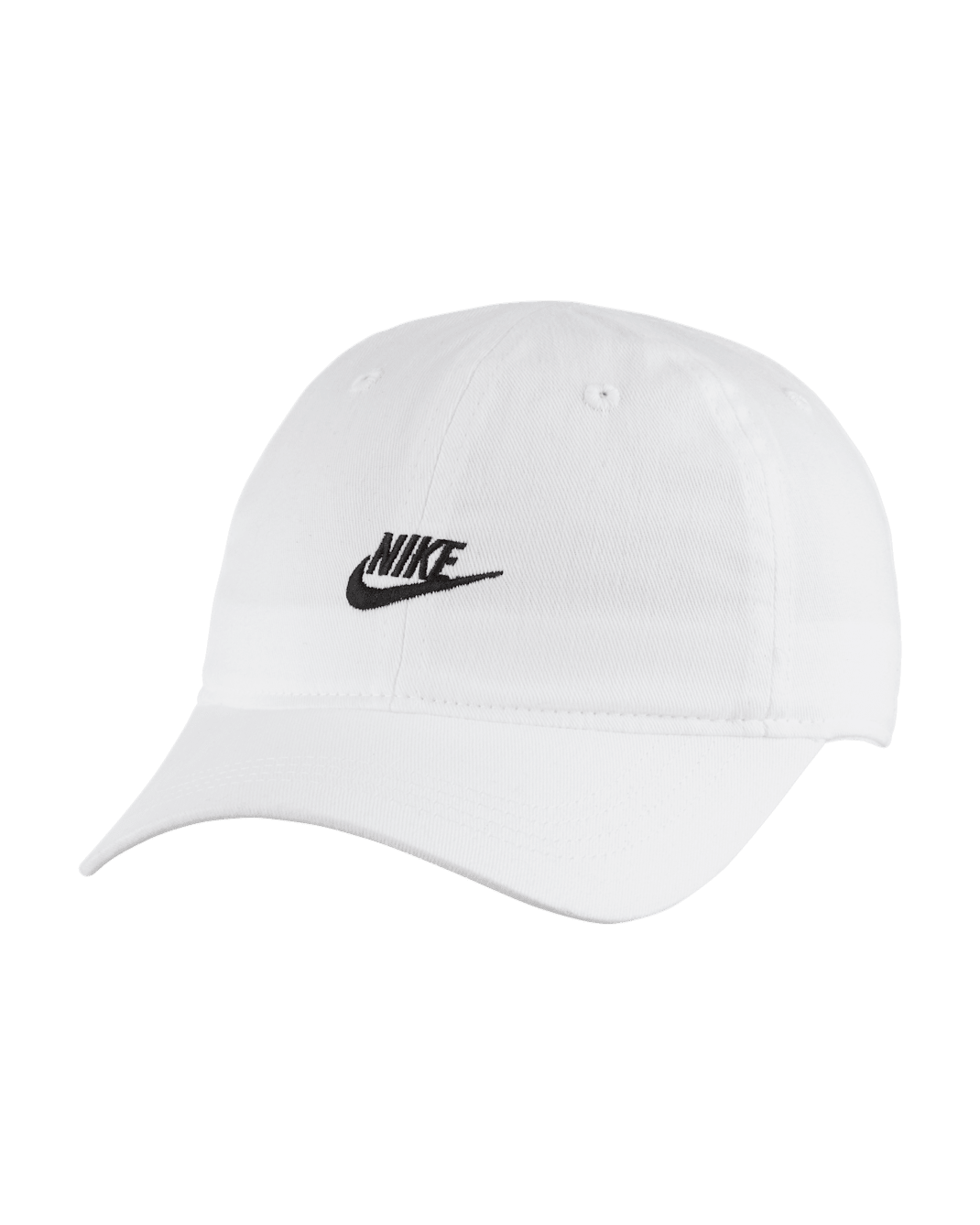 Nike Futura Curved Brim Cap Little Kids' Hat - White