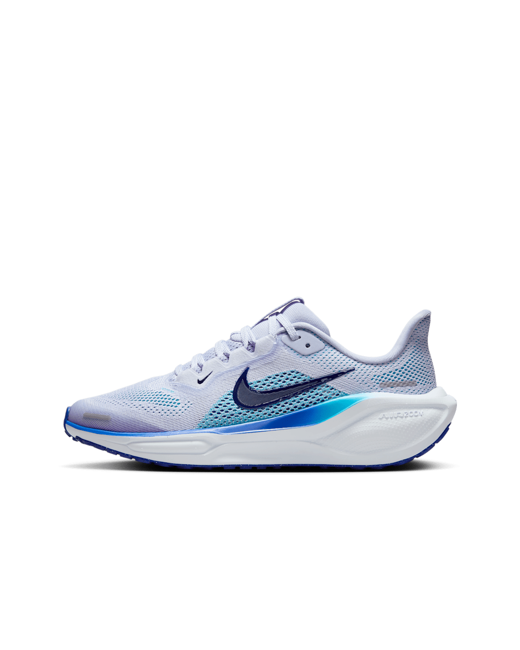 Běžecké silniční boty Nike Pegasus 41 pro větší děti - Ghost/Football Grey/Deep Night/Blue Void