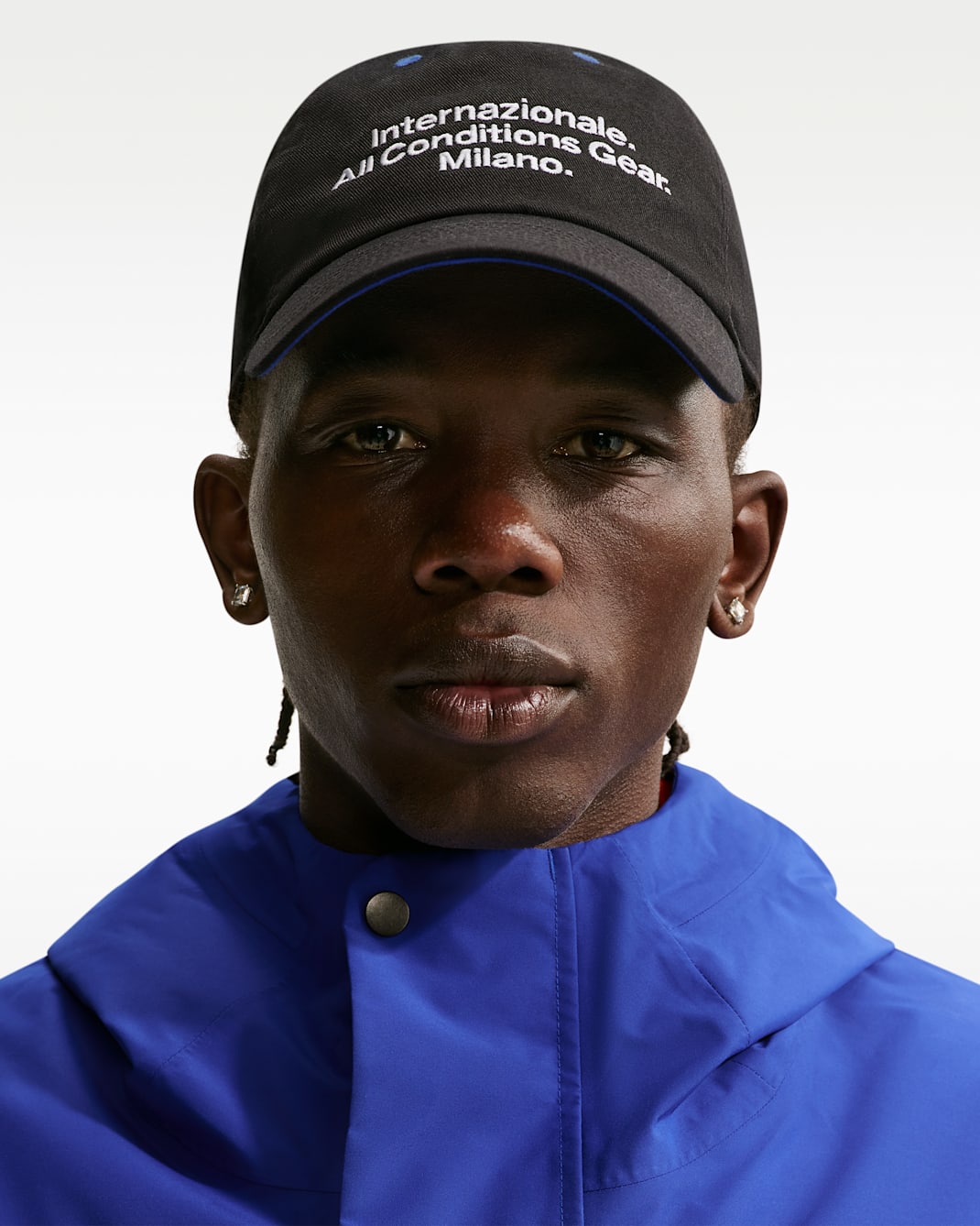 Inter Mailand Nike ACG Heritage86 Cap - Schwarz/Hyper Blue/Weiß