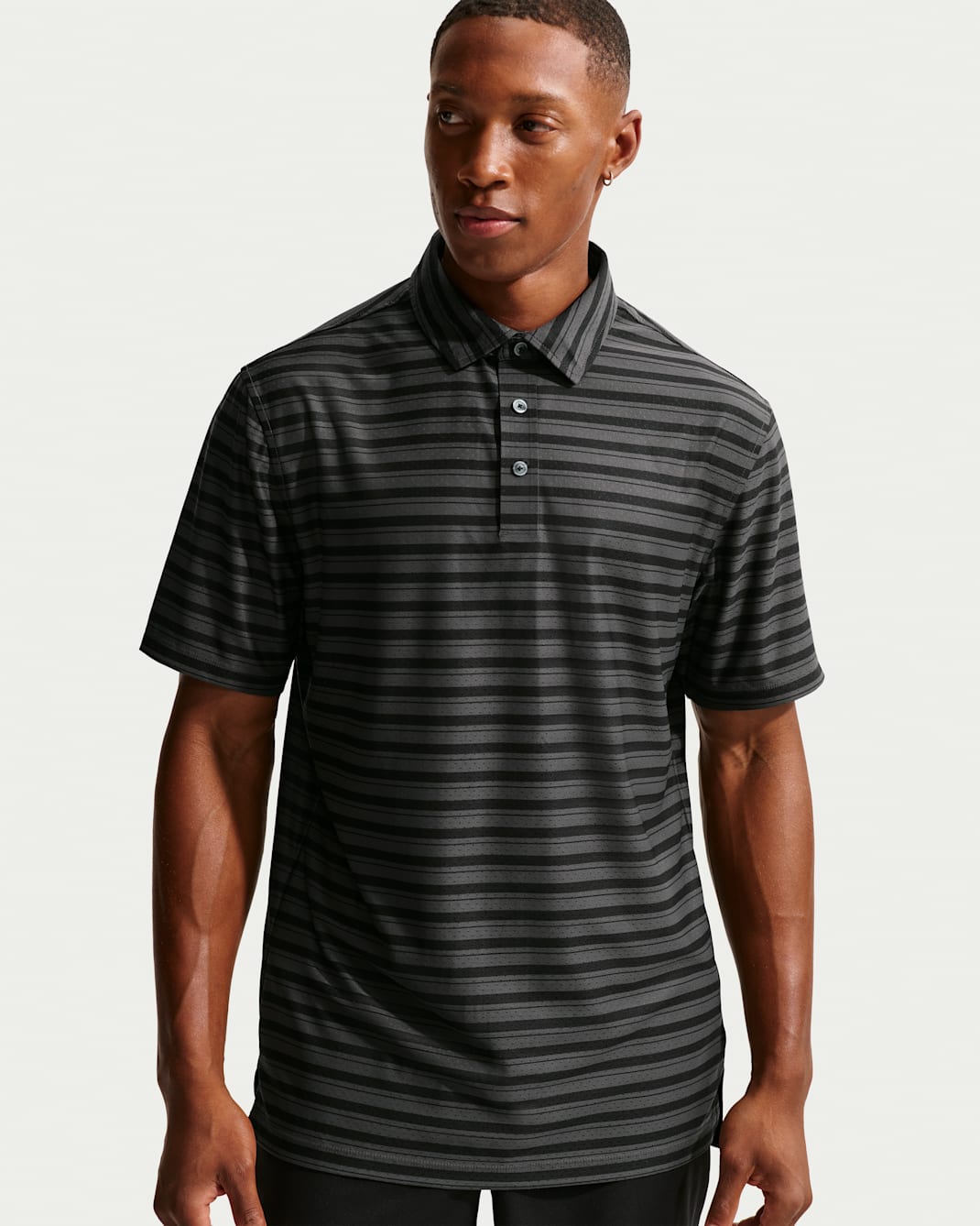 Nike Tailored Performance Men's Dri-FIT Golf Polo - Black/Anthracite/Black