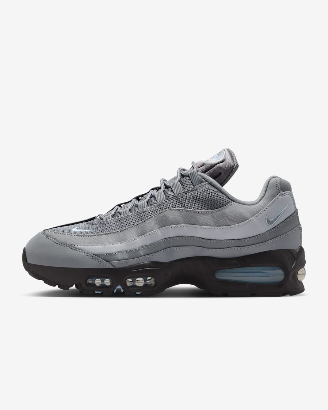 Nike Air Max 95 Men's Shoes - Cool Grey/Psychic Blue/Wolf Grey/Cool Grey
