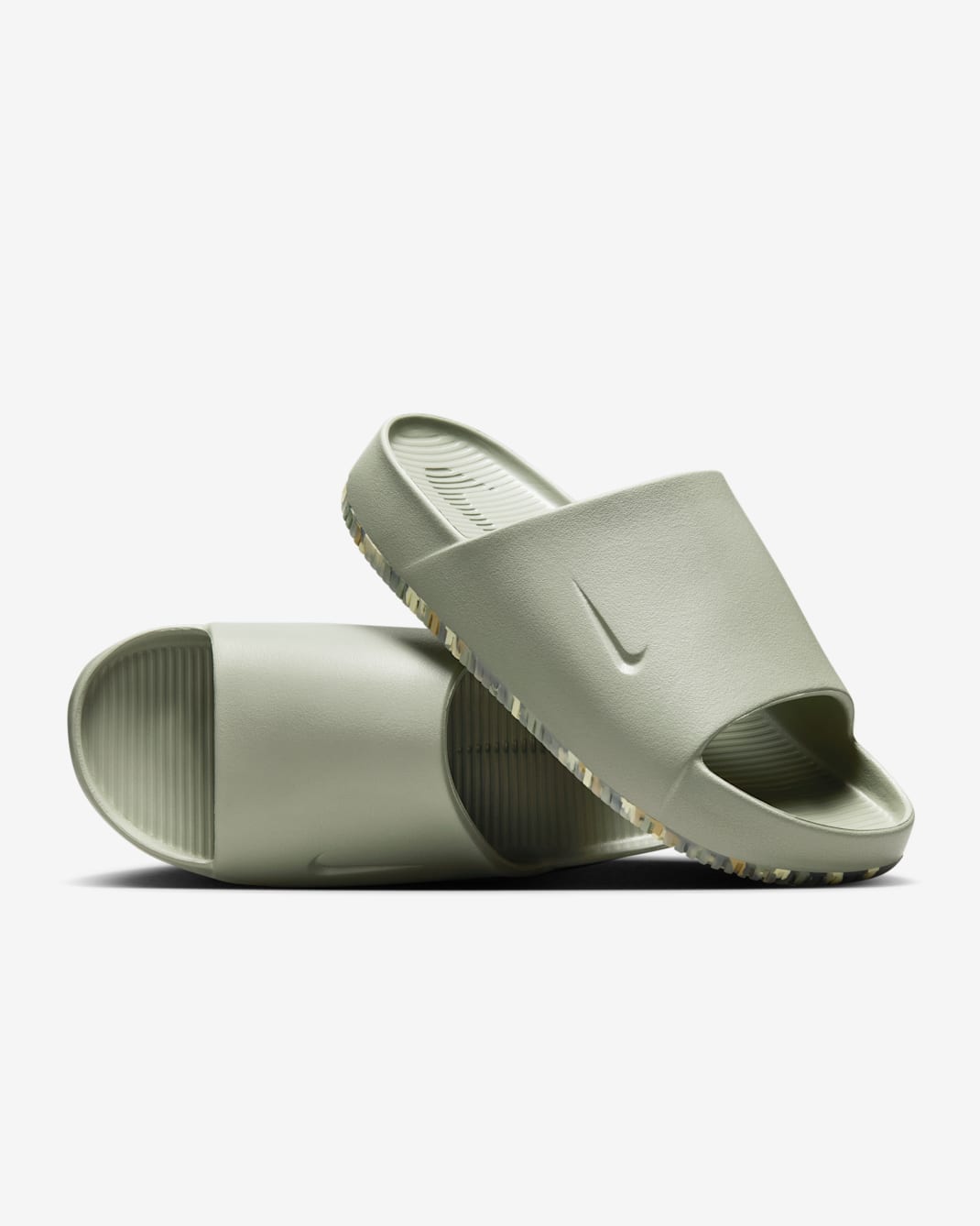 Nike Calm Men's Slides - Light Army/Light Khaki/College Grey/Light Army