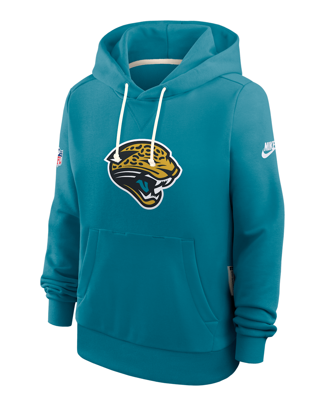 Jacksonville Jaguars Alt Pack Women's Nike Dri-FIT NFL Pullover Hoodie - Teal