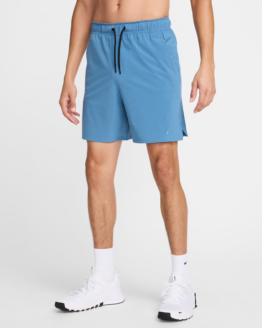 Shorts versátiles Dri-FIT de 18 cm sin forro para hombre Nike Unlimited - Tormenta del Egeo/Negro/Tormenta del Egeo
