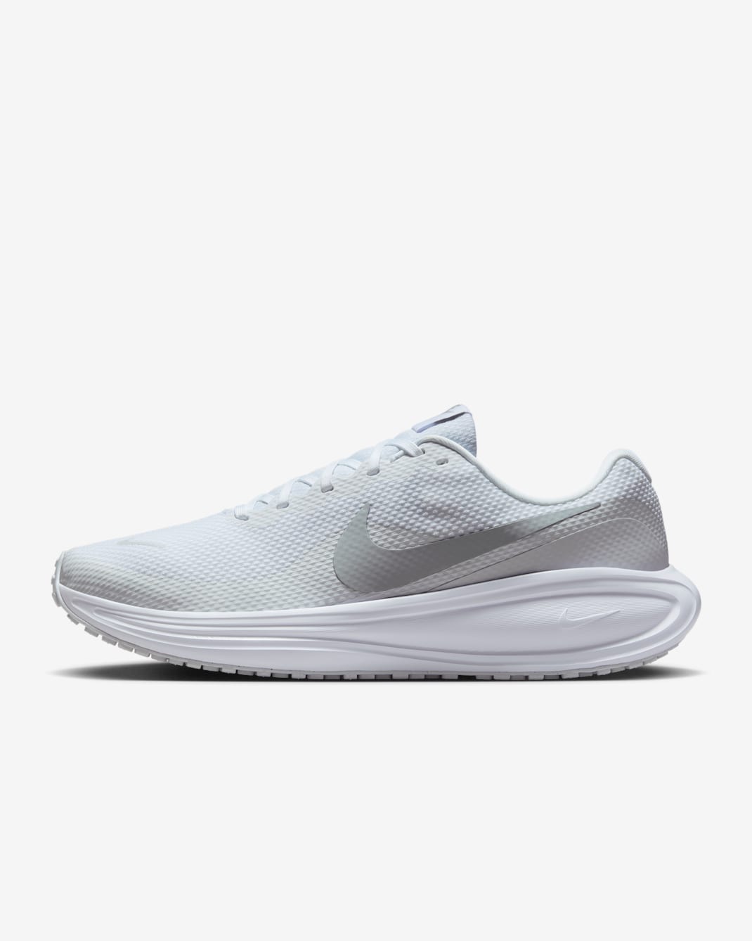 Nike Revolution 8 Men's Road Running Shoes - White/Pure Platinum