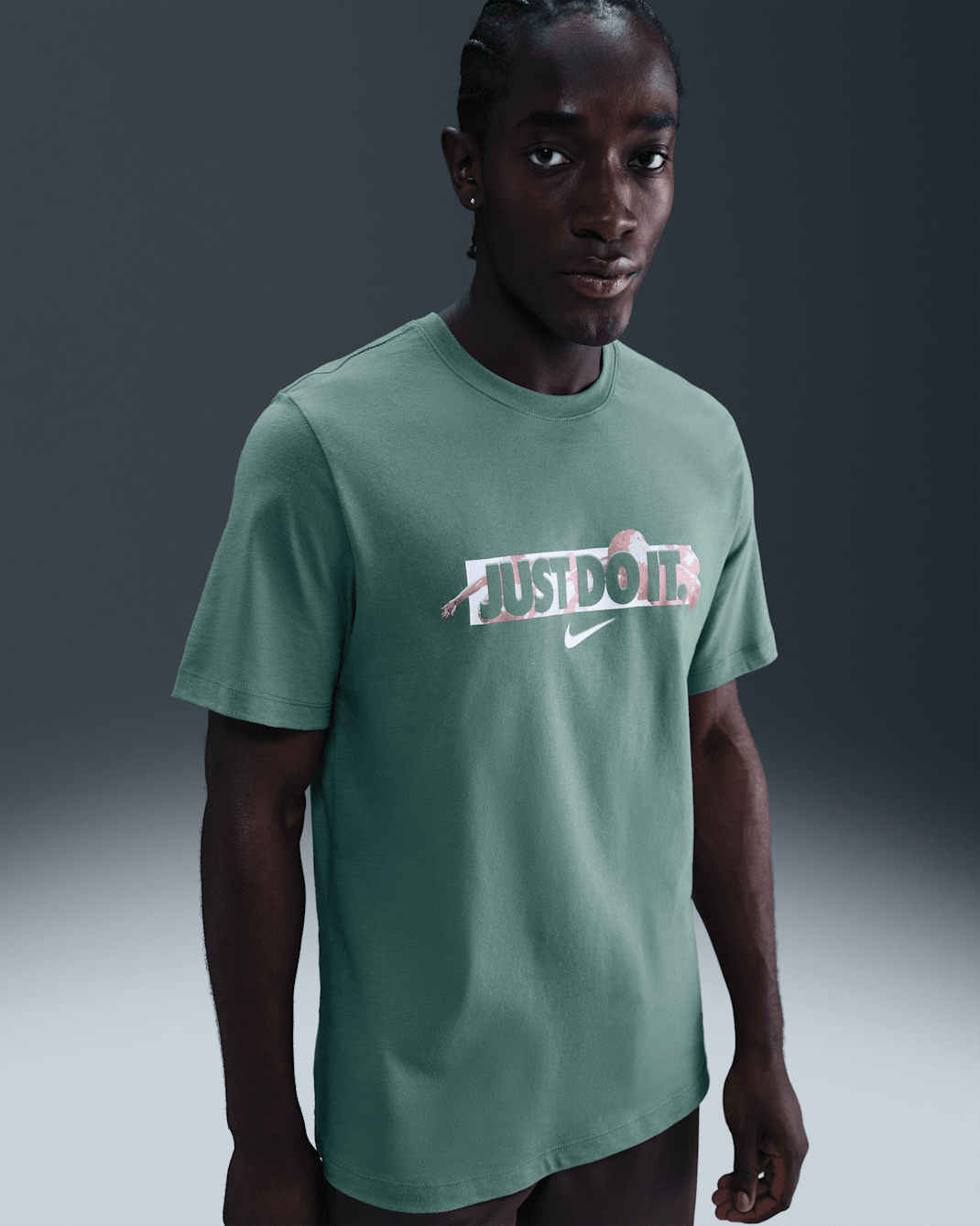 Playera para hombre Nike - Verde arcilla