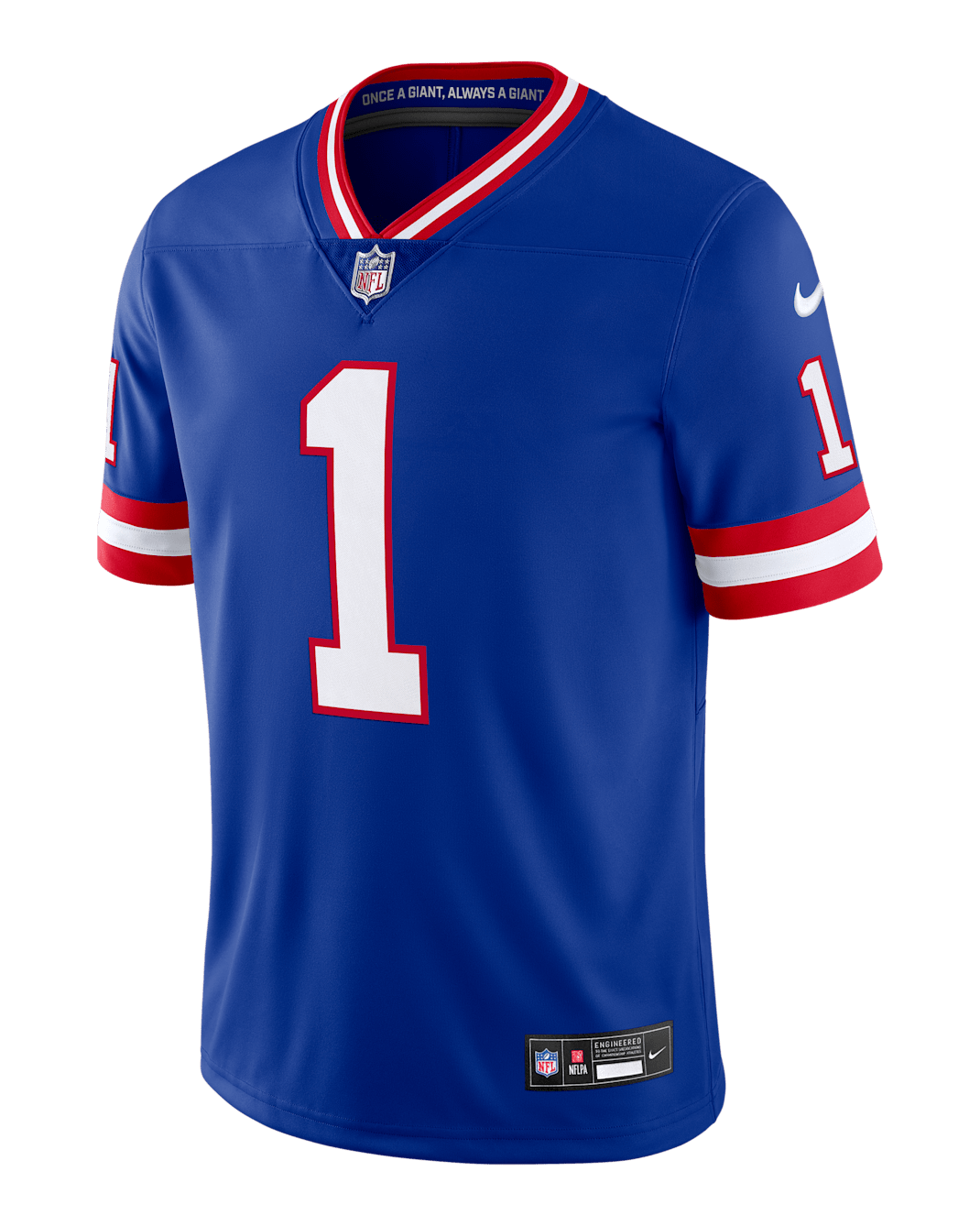 Jersey Nike Dri-FIT de la NFL Limited para hombre Malik Nabers New York Giants - Royal