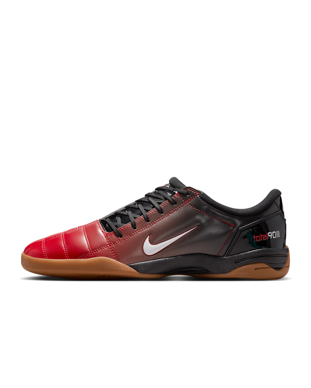 Nike Total 90 sko til herre - Svart/University Red/Gum Medium Brown/Hvit