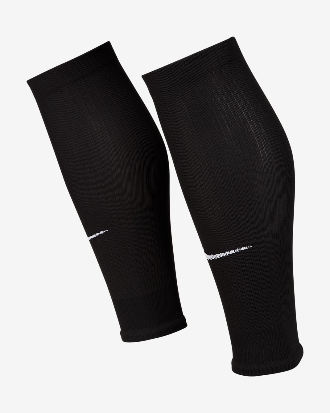 Nike Strike-fodbold-benskinner - sort/hvid