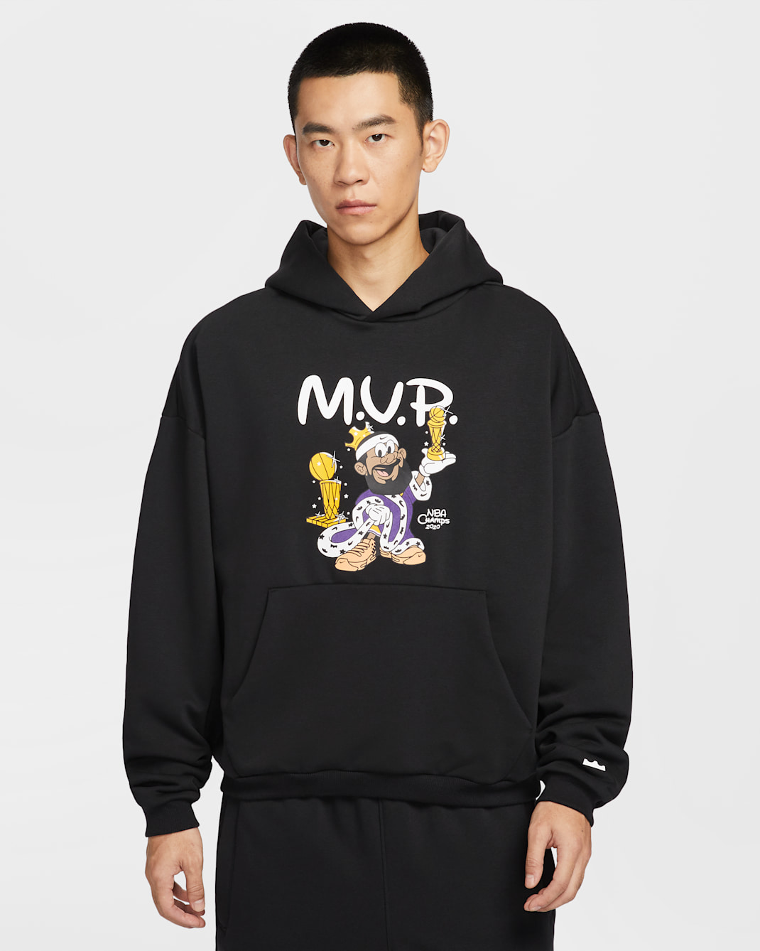 LeBron 'Bubble Boy' Men's Nike Therma-FIT Basketball Sweatshirt Hoodie - Black