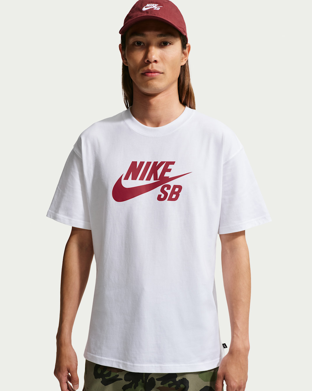 Nike SB Logo Skate T-Shirt - White