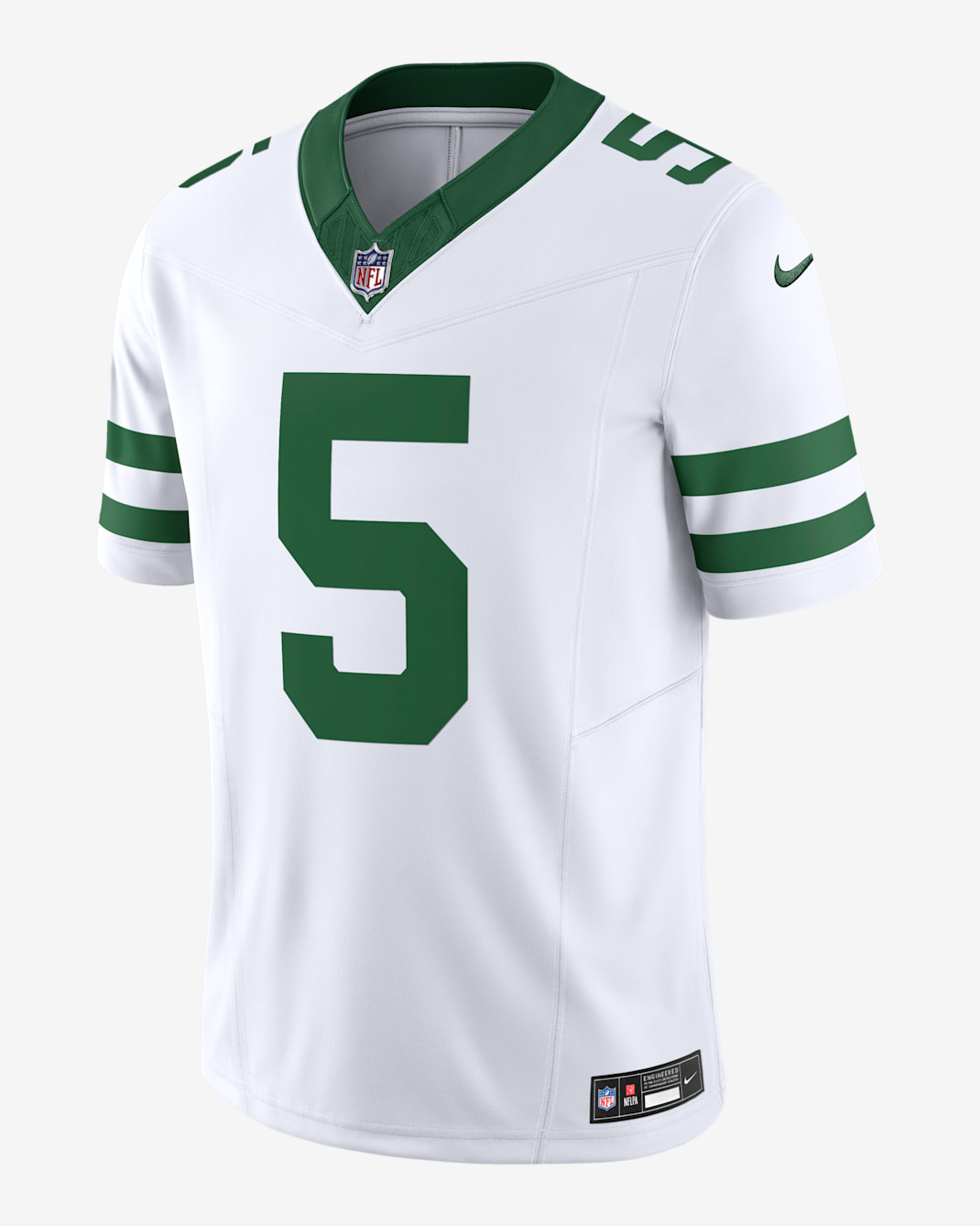 Jersey de fútbol americano Nike Dri-FIT de la NFL Limited para hombre Garrett Wilson New York Jets - Blanco