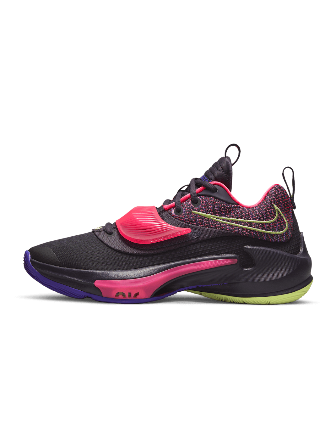 Freak 3 Basketball Shoes - Cave Purple/Pink Blast/Fierce Purple/Light Lemon Twist
