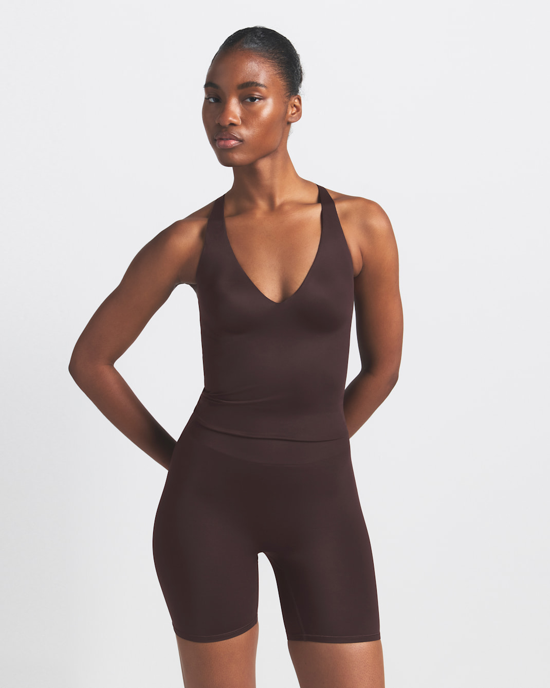 NikeSKIMS Shine Women's V-Neck Tank Top - NSKM PHOENIX