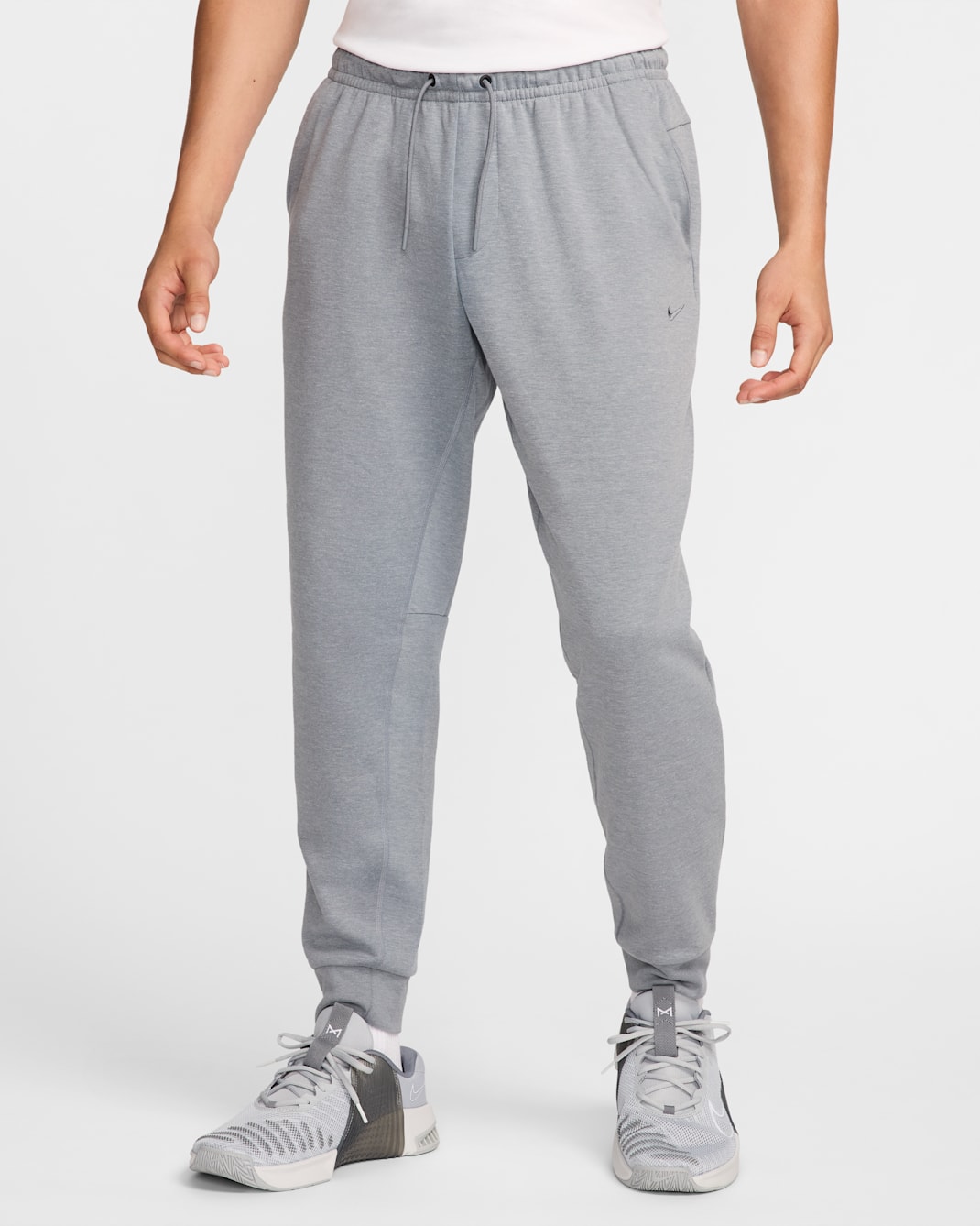 Nike Primary Fleece Dri-FIT UV treningsjoggebukse til herre - Cool Grey/Heather/Cool Grey