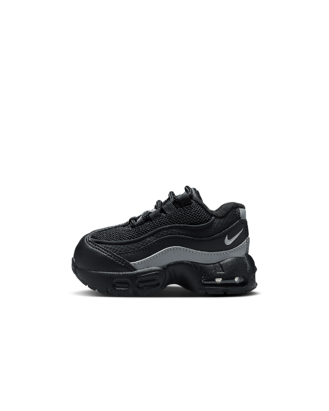 Scarpa Nike Air Max 95 Recraft – Bebè e bimbo/a - Nero/Nero/Bianco/Argento metallizzato