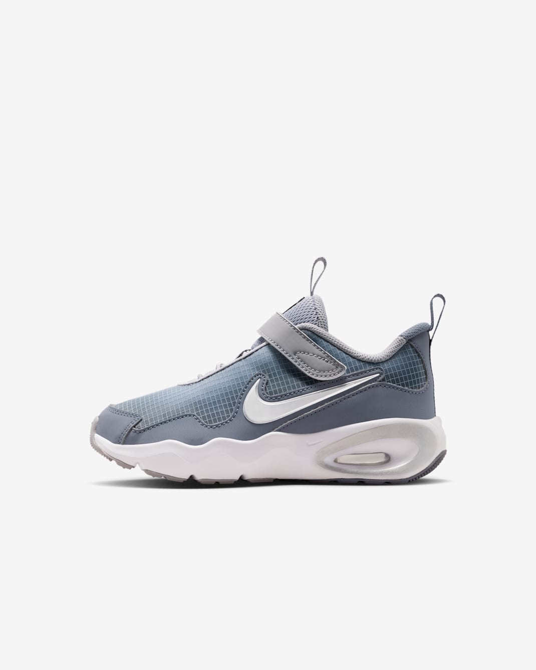 Tenis para niños de preescolar Nike Air Max Nova - Gris cemento/Carbón claro/Fantasma/Plata metalizado