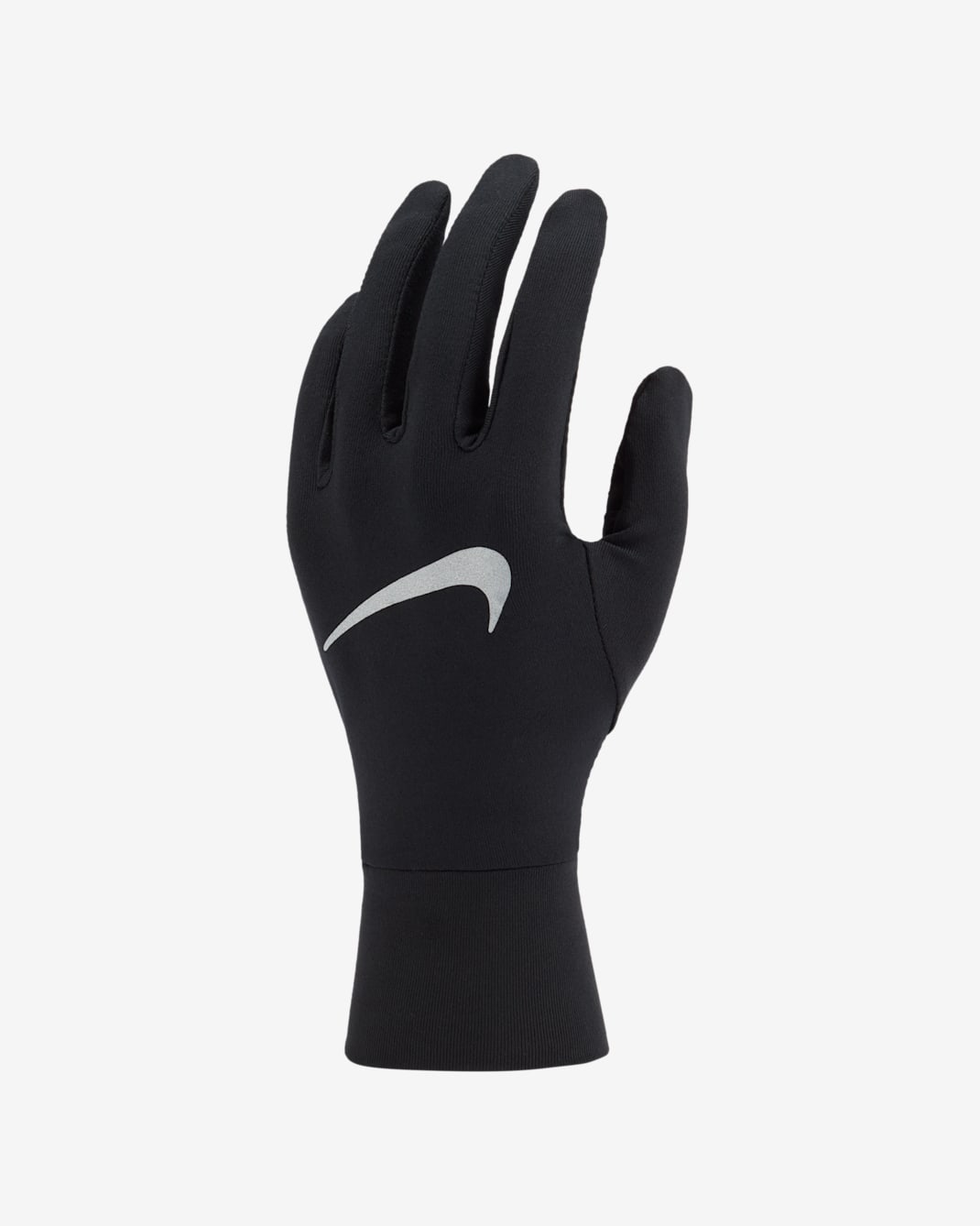 Guantes de running para mujer Nike Accelerate - Negro/Negro/Plata