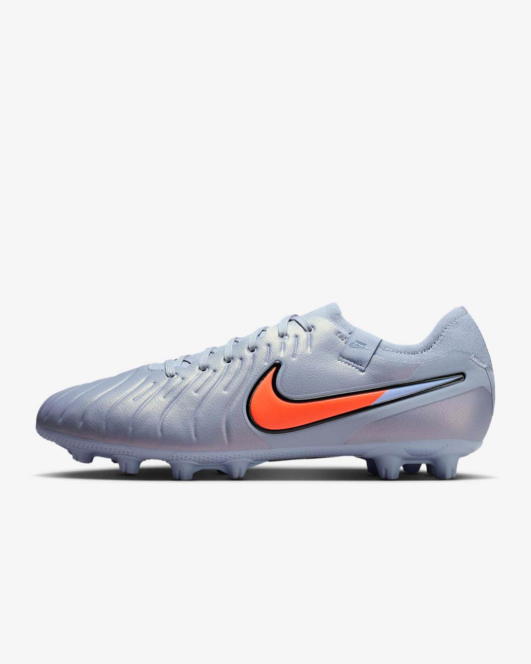 나이키 티엠포 레전드 10 프로 하드 그라운드 로우 탑 클리트 축구화 - 블루 이클립스/블랙