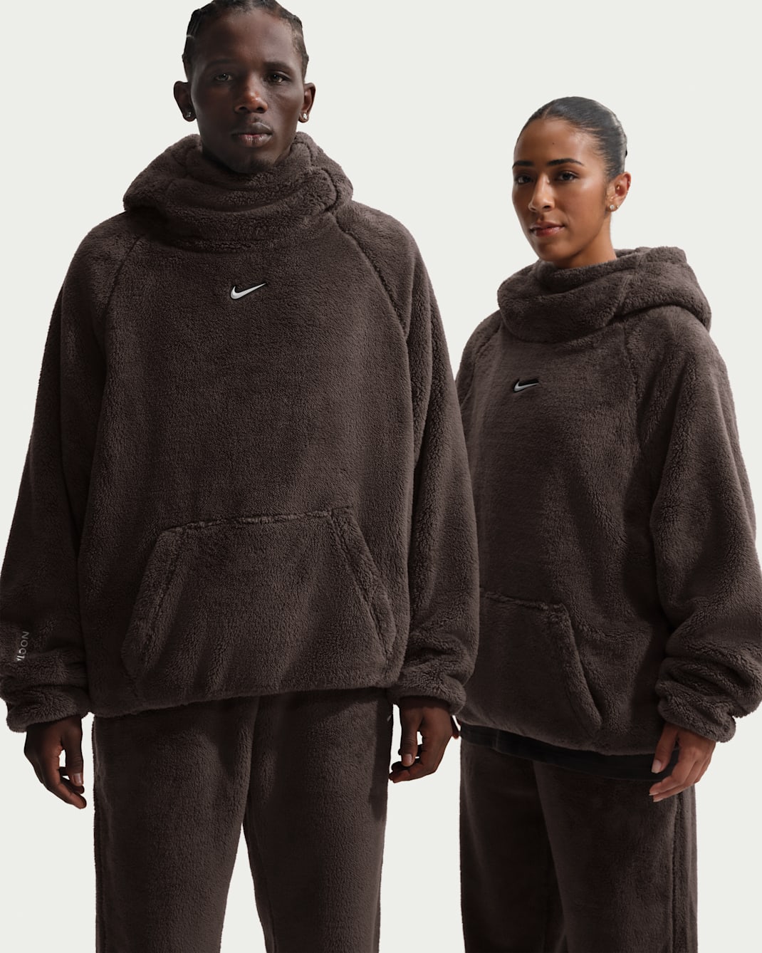 NOCTA Chalet Polar Oberteil - Baroque Brown/Summit White