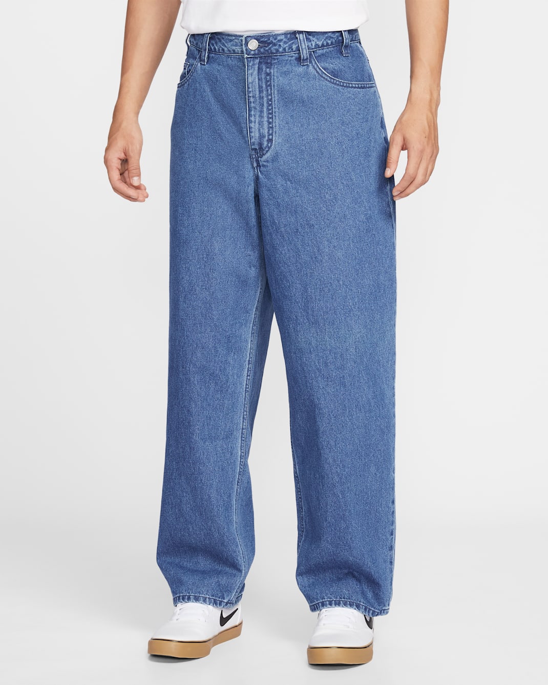 Nike SB Men's Denim Skate Pants - French Blue