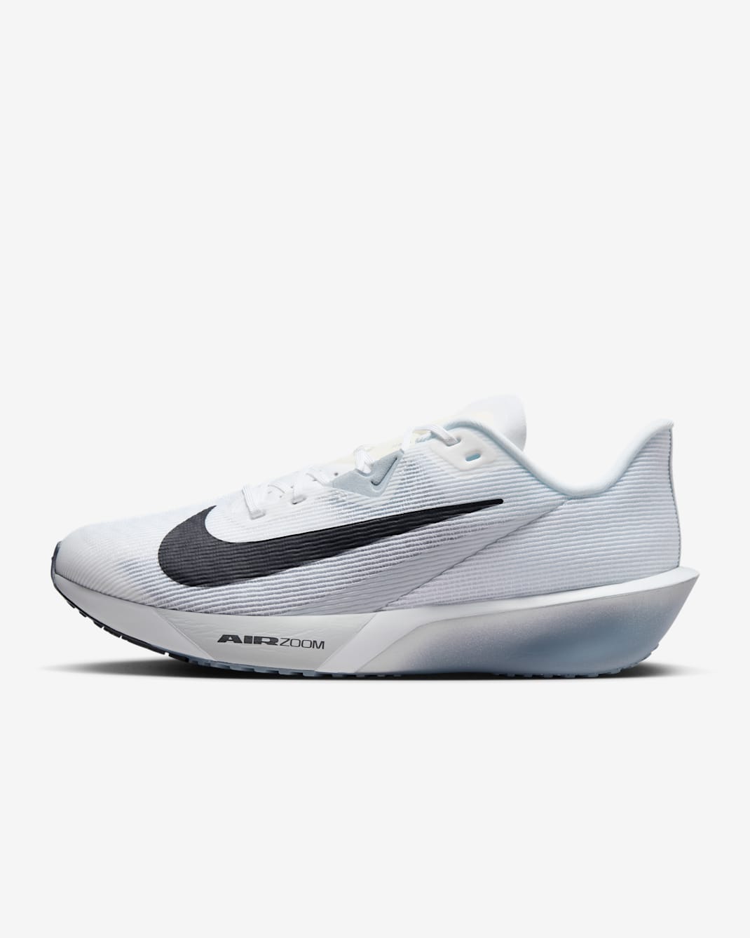 Nike Zoom Rival Fly 4 Men's Road Racing Shoes - White/Pure Platinum/Obsidian Mist/Gridiron