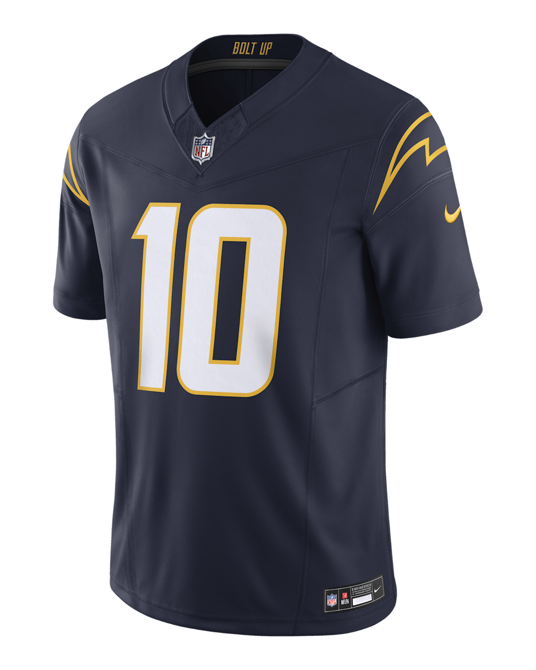 Justin Herbert Los Angeles Chargers Men's Nike Dri-FIT NFL Limited Football Jersey - Navy