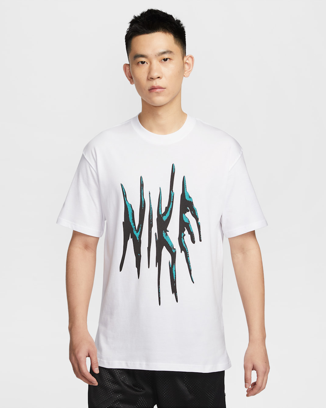 Nike 男款 Max90 籃球 T 恤 - 白色