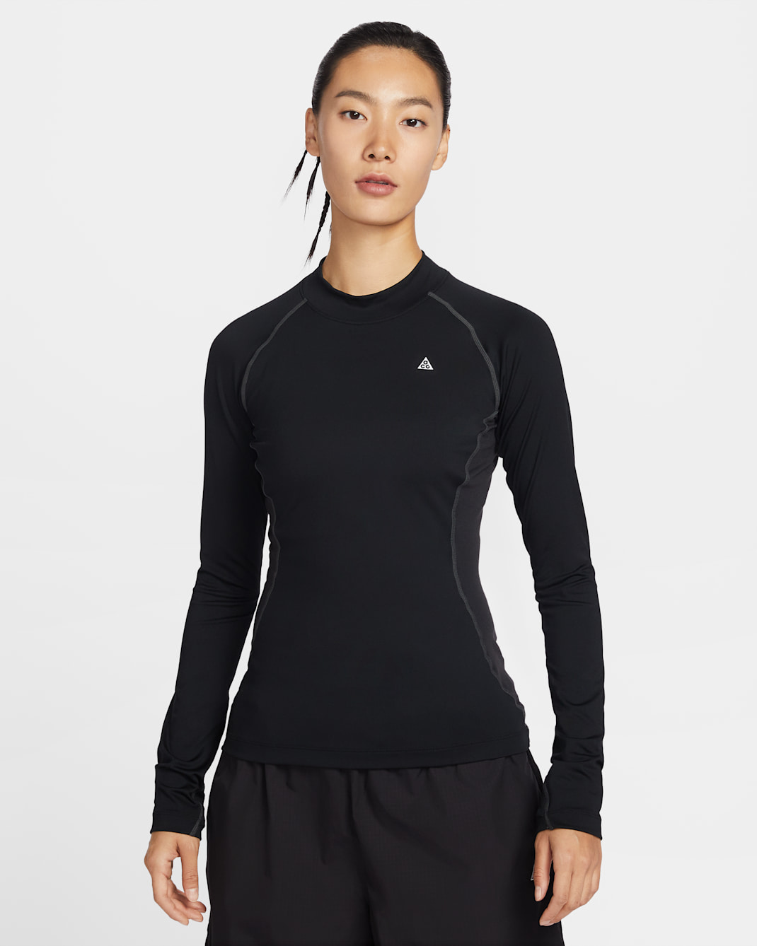 ナイキ ACG "Wildsee" ウィメンズ インナー ロングスリーブ トップス - ブラック/アンスラサイト/サミットホワイト