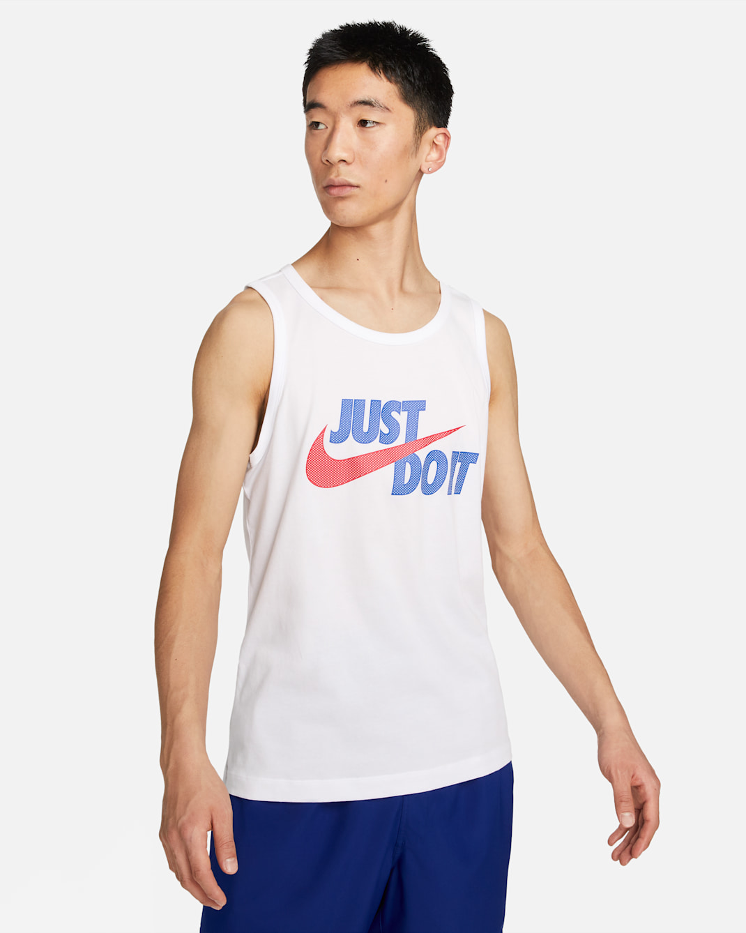 Nike Dri-FIT Men's Training Tank - White