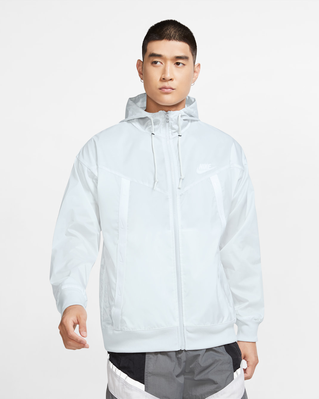 Nike Sportswear Windrunner Men's Jacket - Photon Dust/Summit White/White