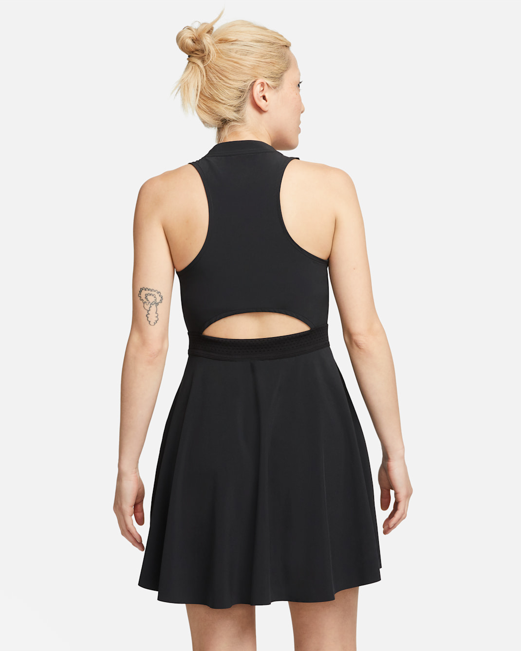 Nike Dri-FIT Advantage Women's Tennis Dress - Black/White