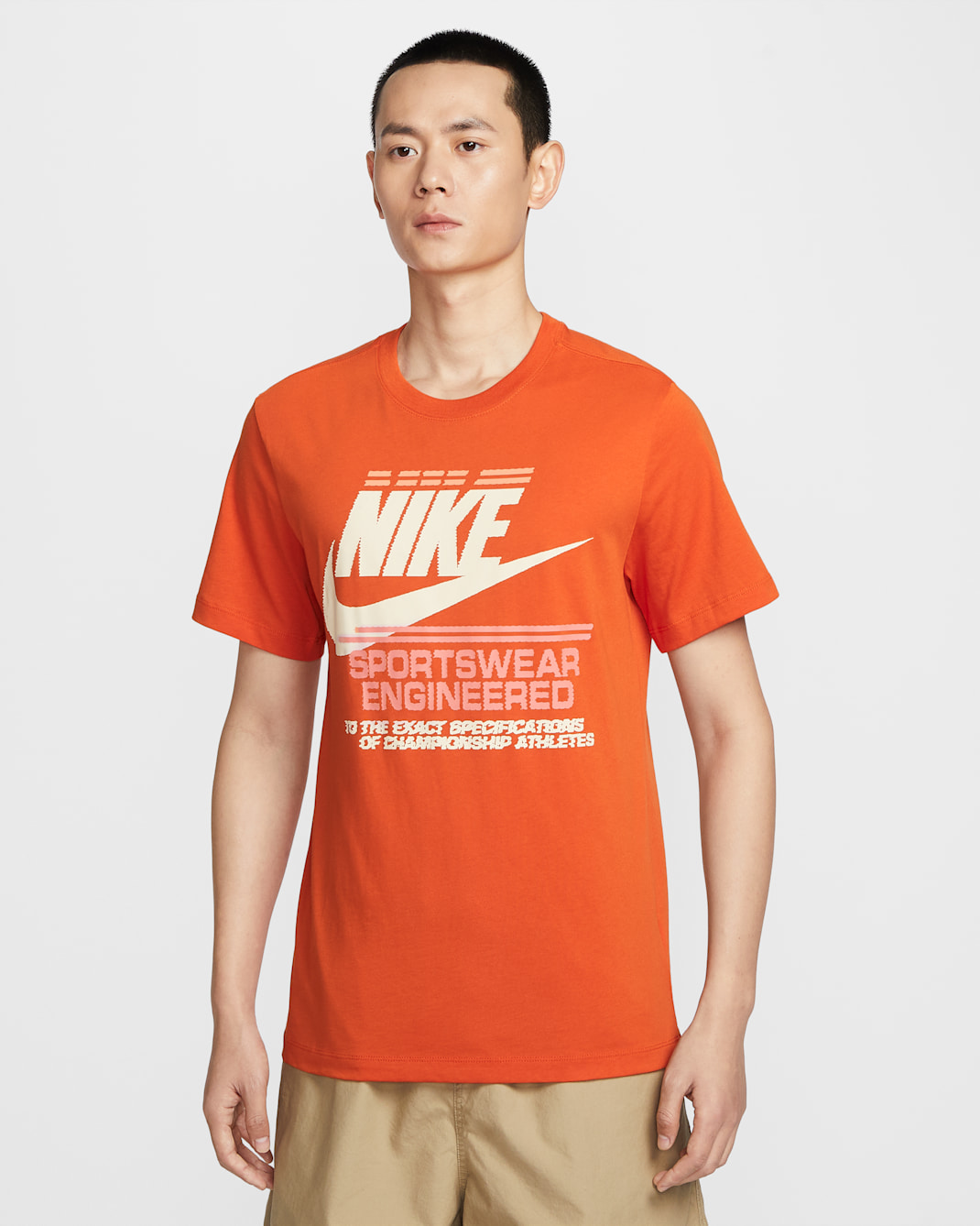 Nike Sportswear Men's T-Shirt - Campfire Orange