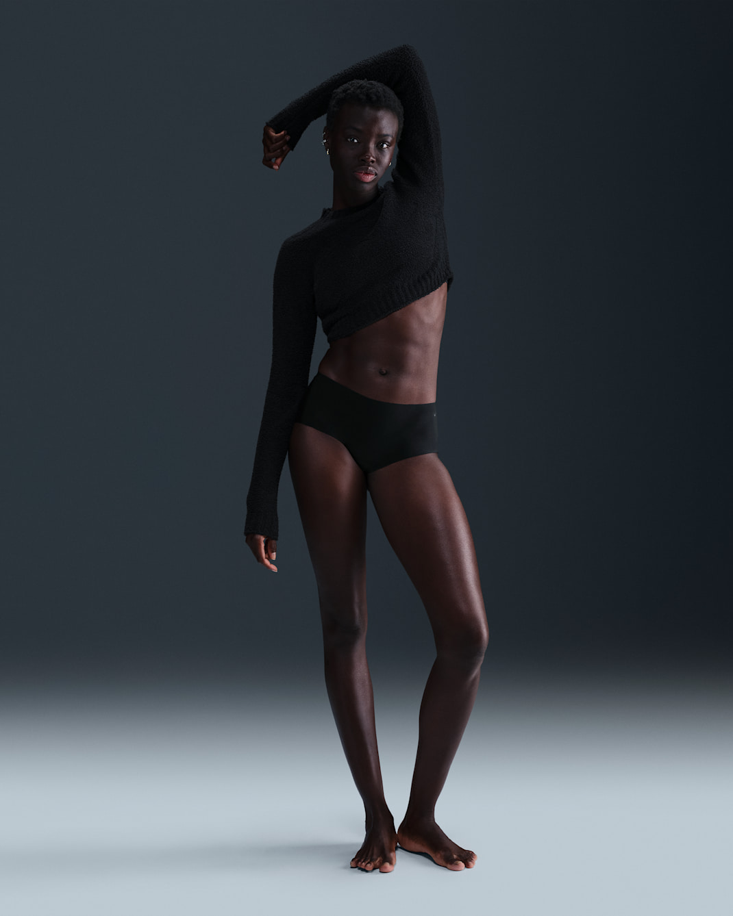 Boyshorts underwear Nike Leak Protection: Period – Donna - Nero/Cool Grey