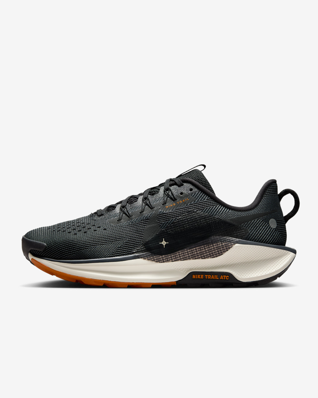 Nike Pegasus Trail 5 男款越野跑鞋 - 黑色/Monarch/Pale Ivory/Off Noir