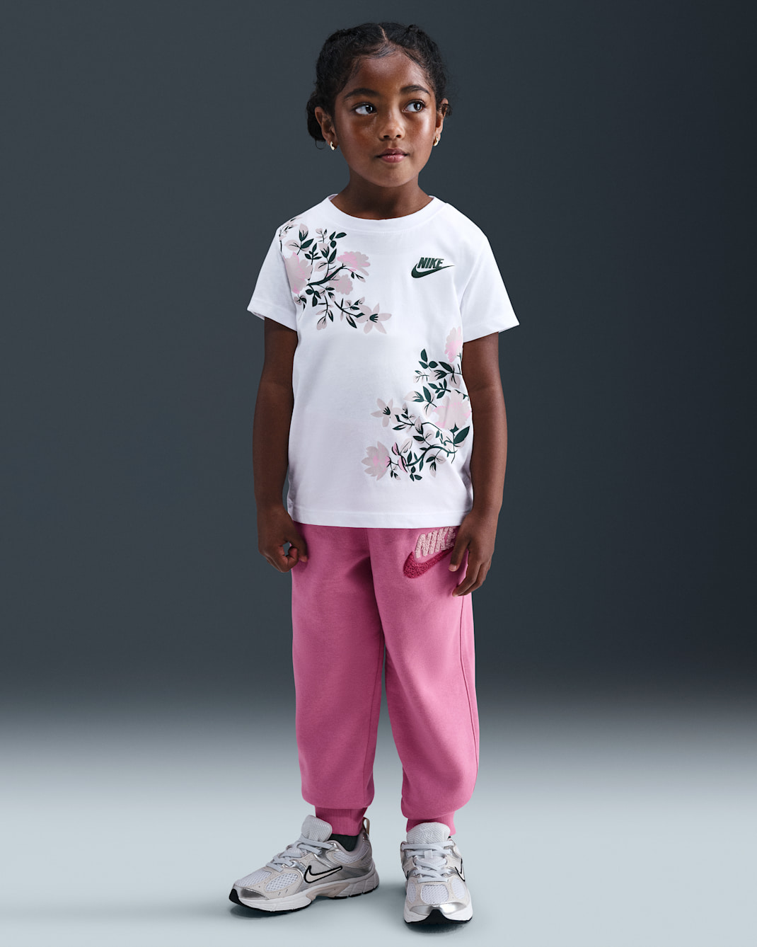 Nike Club Little Kids' Chenille Joggers - Magic Flamingo