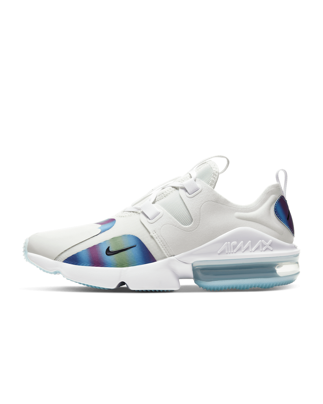 Nike Air Max Infinity Men's Shoe - Summit White/Platinum Tint/Electric Green/Black