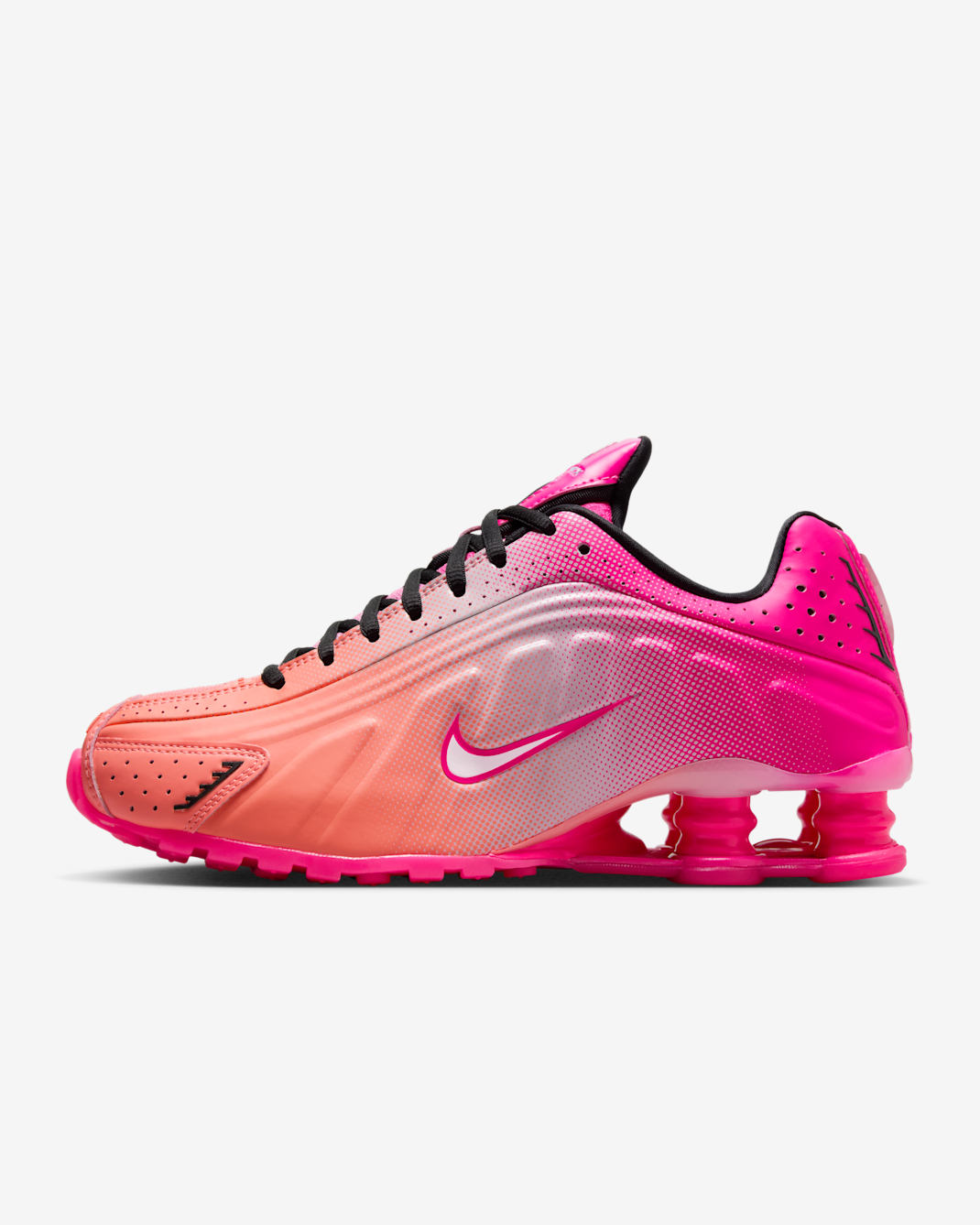 Nike Shox R4 Women's Shoes - Hyper Pink/Pink/Black/Pink Foam