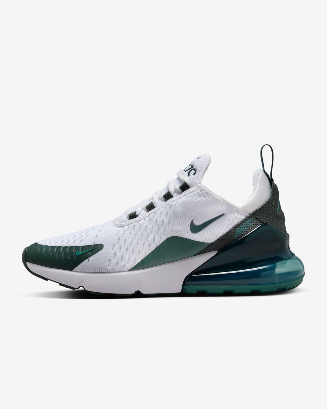 Nike Air Max 270 Women's Shoes - White/Bicoastal/Phantom/Vintage Green