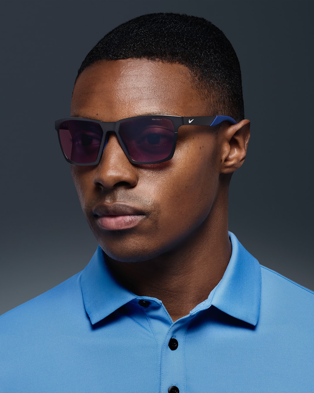 Lentes de sol Nike Maverick Valor Court Tint - Gris plomo