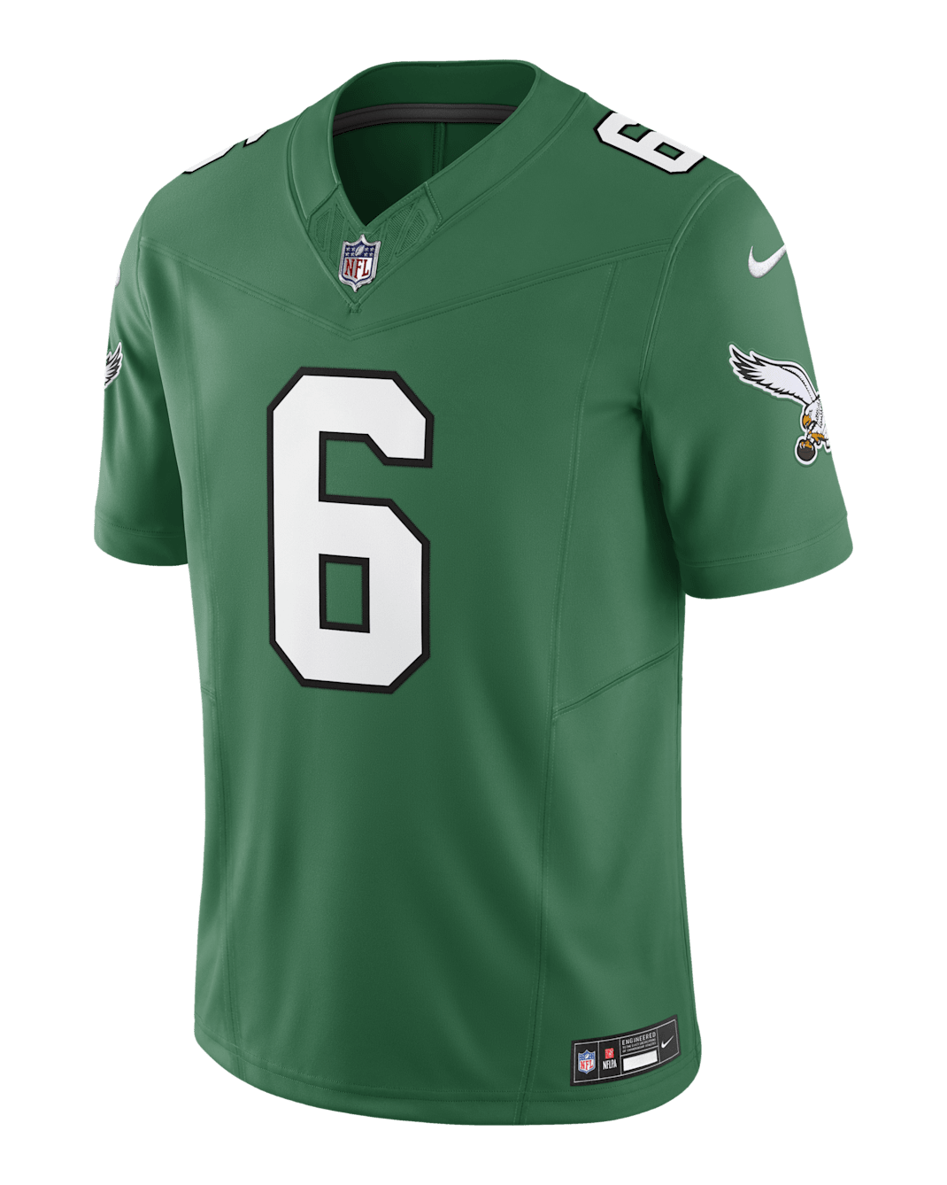 DeVonta Smith Philadelphia Eagles Men's Nike Dri-FIT NFL Limited Football Jersey - Kelly Green